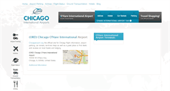 Desktop Screenshot of chicagoairport.org